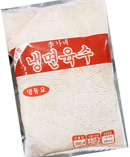 이가네 칡냉면육수 350g 냉면 육수 한식 시원, 5개