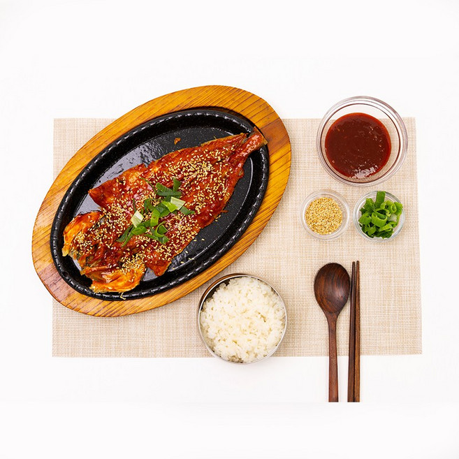 대관령에서 자연건조한 씹을수록 고소한 부드러운 황태양념구이 2미+2미 (880g), 2개, 880