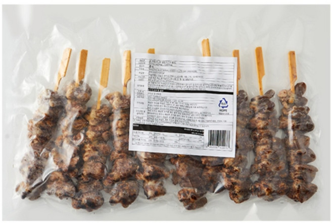 바이오마켓_스키야키 닭염통꼬치 400g, 100개