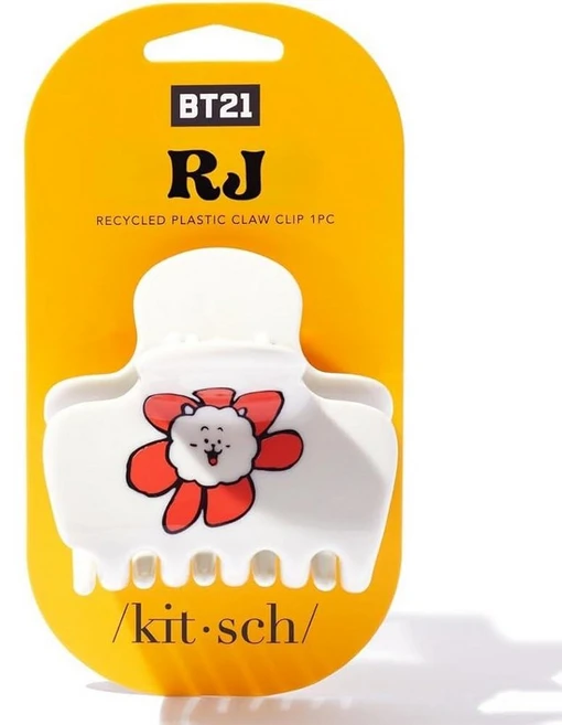 Hello Kitty x Kitsch 재활용 플라스틱 리본 모양 미디엄 헤어 클립 여성용 - 얇은 모발용 클로 | 짧은 머리용 귀여운 147503 7220914414 - 쿠팡