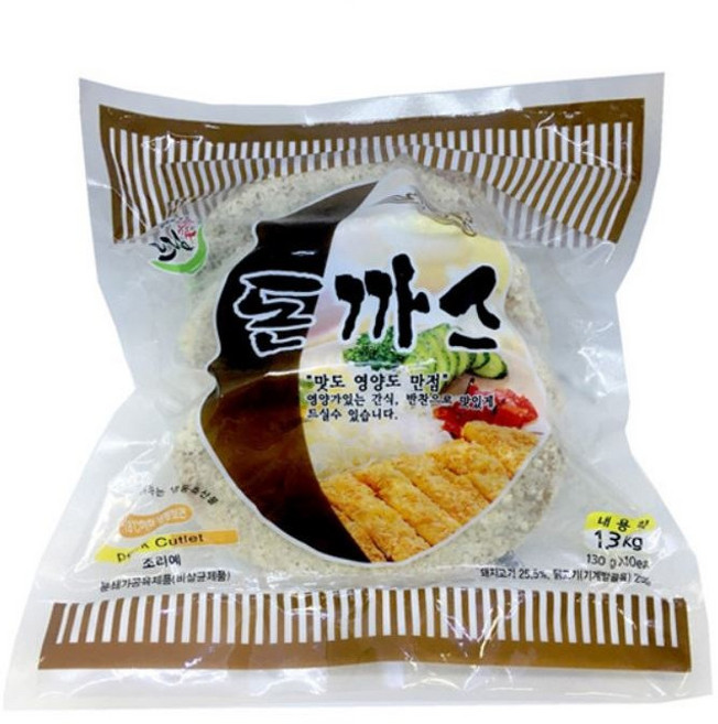 씨밀레 드림애 돈까스 돈가스 1.3kg, 3개