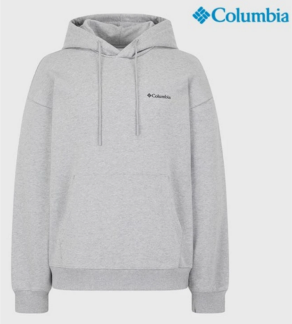[매장발송] 컬럼비아 남성 후드티-심플한 후두티셔츠 뒷면에 프린트가 포인트
