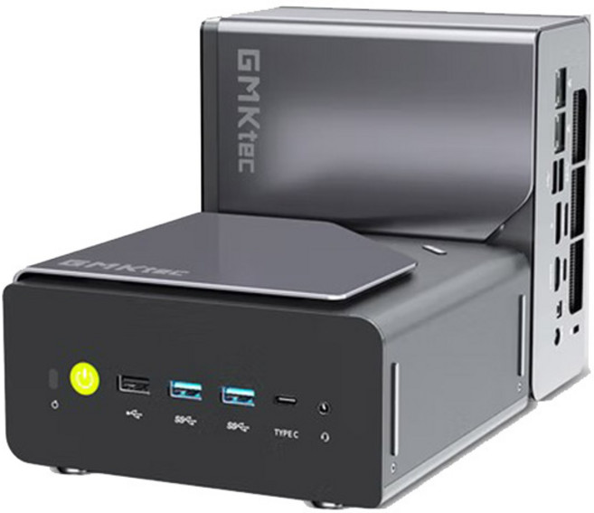 [스마트박스]GMK 극마커 K12 AMD ryzen7 H 255 미니PC OCulink 포트, 1개, 베어본(램미포함)