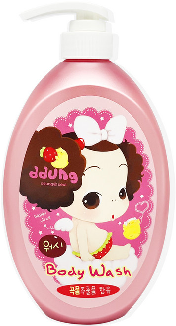 뚱 베이비 바디워시, 750ml, 1개