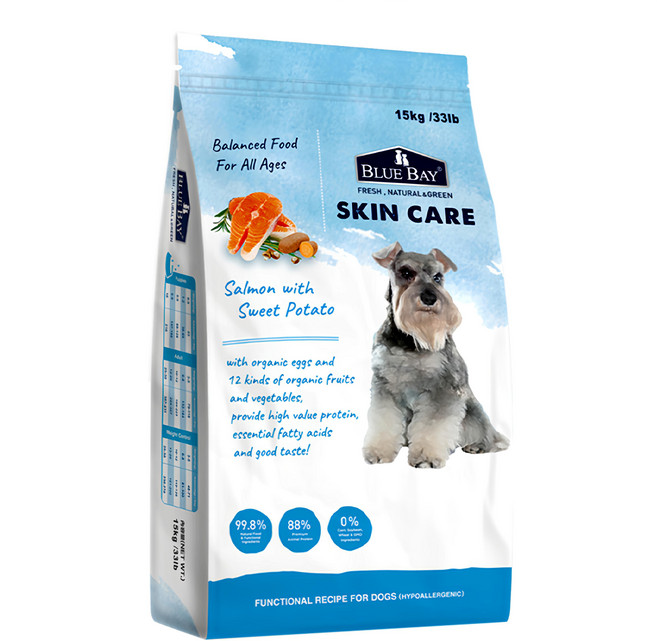 BLUE BAY 倍力 全齡犬 舒敏護膚配方 乾飼料, 鮭魚 + 甜薯, 15kg, 1袋