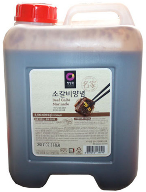 [청정원] 명가소갈비양념 10kg, 1개