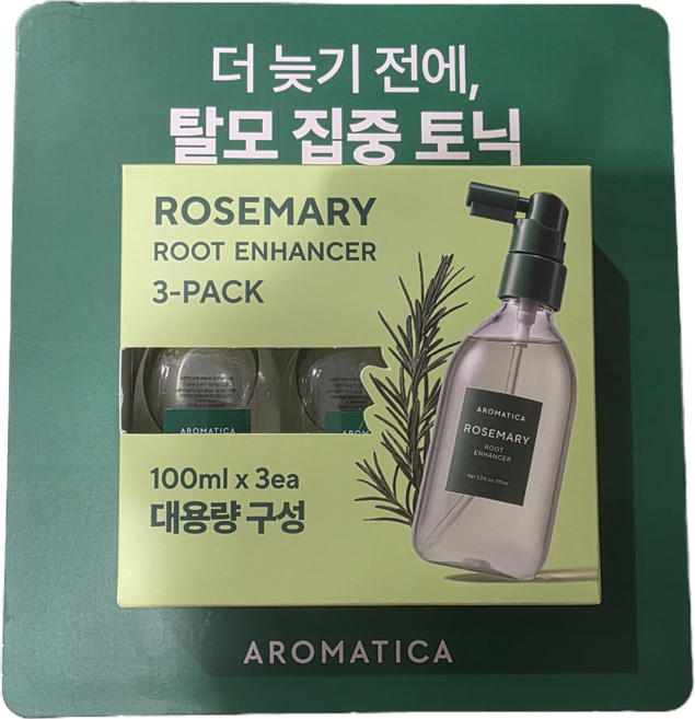 아로마티카 루트인핸서 두피토닉, 3개, 100ml