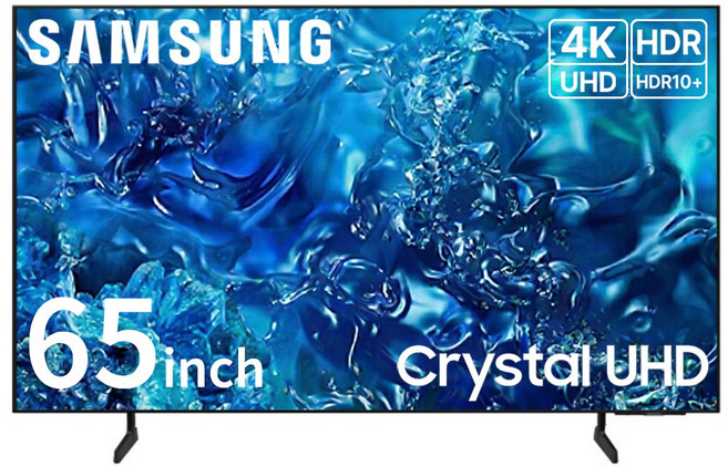 삼성전자 TV 65인치(165cm) 65DU7200 24년형 4K 울트라 UHD 스마트티비 무료설치배송, 방문설치, 스탠드형, 165cm(65인치)