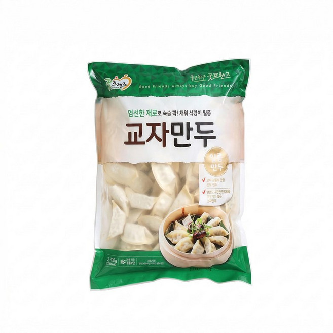 굿프랜즈 교자만두 2.7kgx3개, 2.7kg, 3개