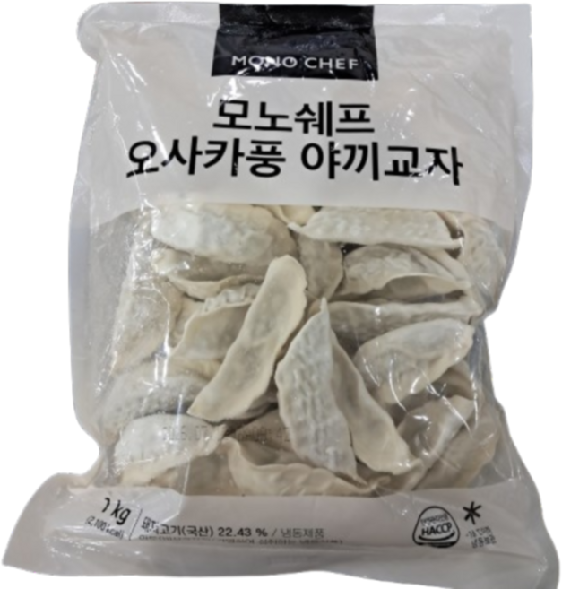 엘에프푸드 모노쉐프 오사카풍 야끼교자, 1개, 1kg