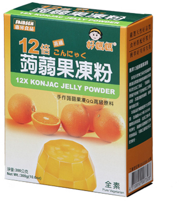 惠昇 12倍濃縮蒟蒻果凍粉 300g/1kg, 1個, 300g