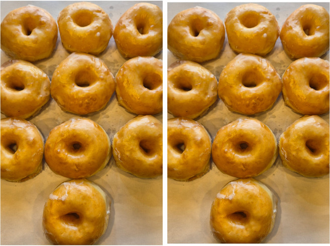 당일제조 70g*20개 글레이즈드 수제도넛 1 400g 크레이지도넛 선물용 간식용 도넛세트, 70g, 20개