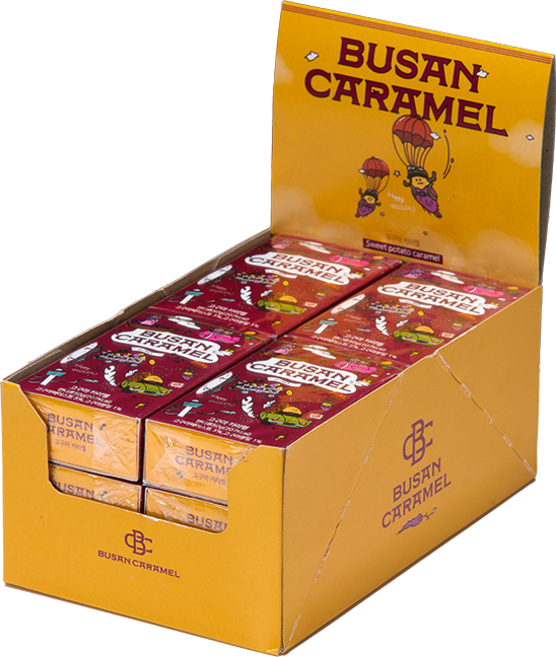 카페385 부산 고구마 카라멜, 1개, 600g