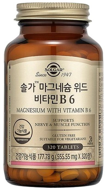 마그네슘 위드 비타민B6 320정106일), 1개, 555.55mg, 320정
