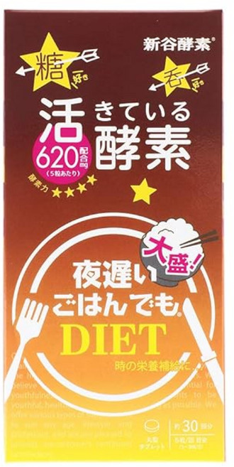 신곡효소 저녁 늦은 밥이라도 곱빼기 + 30회분 효소량 620mg, 1개