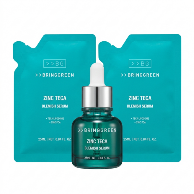 브링그린 징크테카 1.2% 흔적 세럼, 50ml, 1개