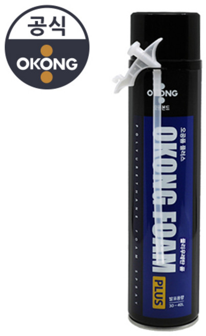 오공 충진보수 우레탄 폼 플러스 폴리우레탄폼 스트로우 타입, 1개