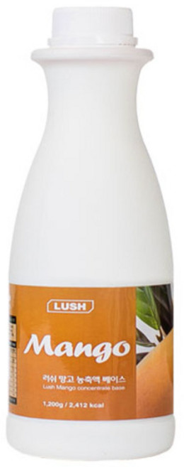 러쉬 망고 농축액베이스 1.8Kg, 2개, 1.8L