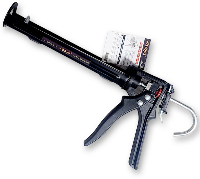 픽스톱 실리콘 건 전문가용 코킹 실란트 총 누액 방지 조절 다기능, 픽스톱 (픽스건), 1개