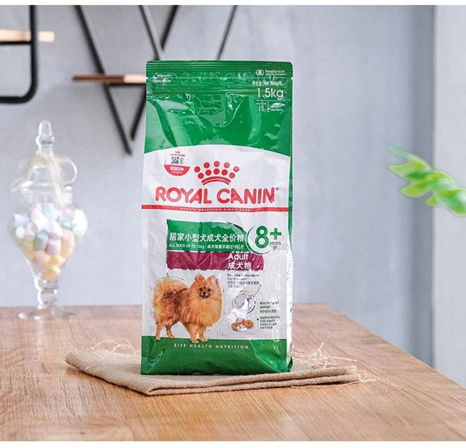 로얄캐닌 독 강아지 .5kg 시니어 인도어 미니 사료, 1.5kg, 1개