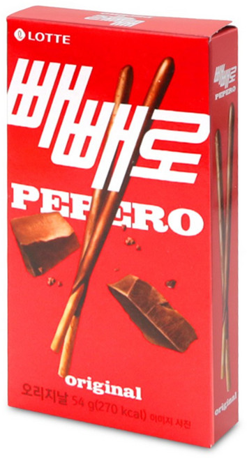 롯데제과 오리지널 빼빼로, 54g, 1개