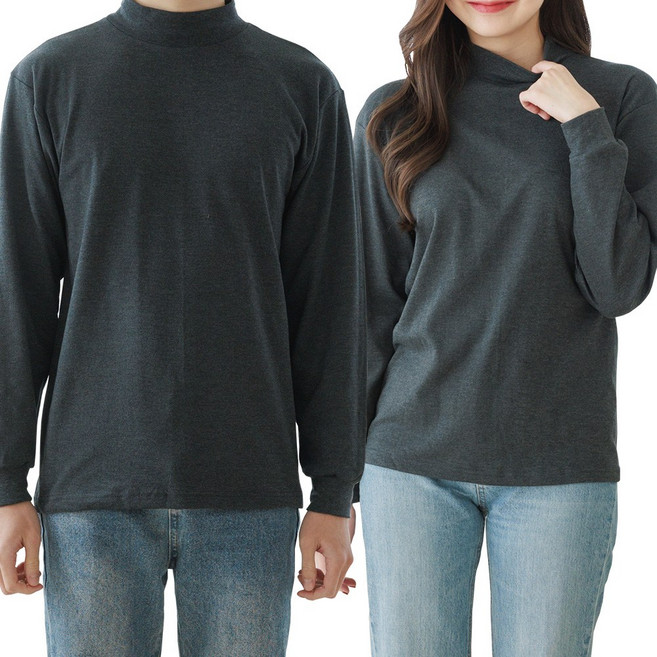 예스플러스 국내산 반목 폴라 면티 2P