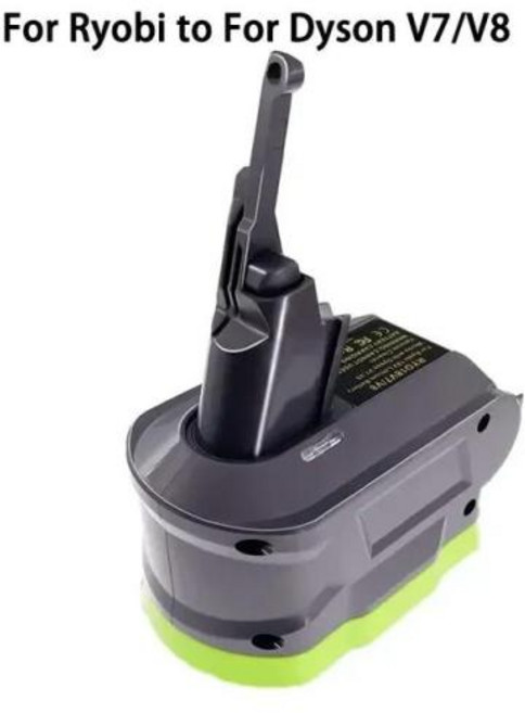 배터리 어댑터 변환기 Makita Dewalt Milwaukee Bosch Einhell Ryobi Dyson V6 V7 V8 진공 청소기 도구 DC58, For Ryobi To V7 V8, 22) For Ryobi To V7 V8, 1개