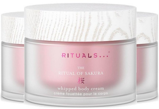 [1+1+1] 리투알스 사쿠라 바디크림, 3개, 220ml