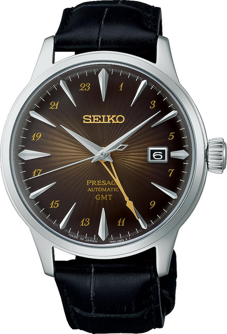 [세이코] SEIKO 프레사지 칵테일 타임 GMT 러스티 네일 SSK039J1 시계