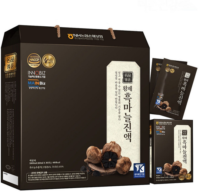 더존건강 황제 흑마늘진액, 1세트, 1.8L