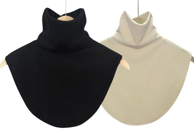 [윈플라잉] 페이크목폴라 공갈목티 벨뱃 넥워머 2P세트