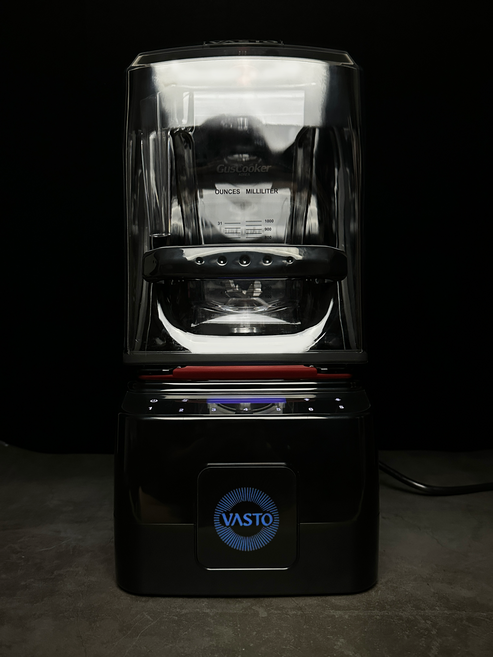 [제조사 본사] 국산 서비스볼1개추가(총2개) AS가능 구스쿠커 바스토 블렌더 후드믹서 믹서기 업소용 블랜더(블랙), 바스토블렌더