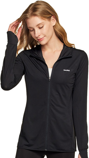 테슬라 자외선차단 쿨링 트레이닝 간절기 후드집업 자켓