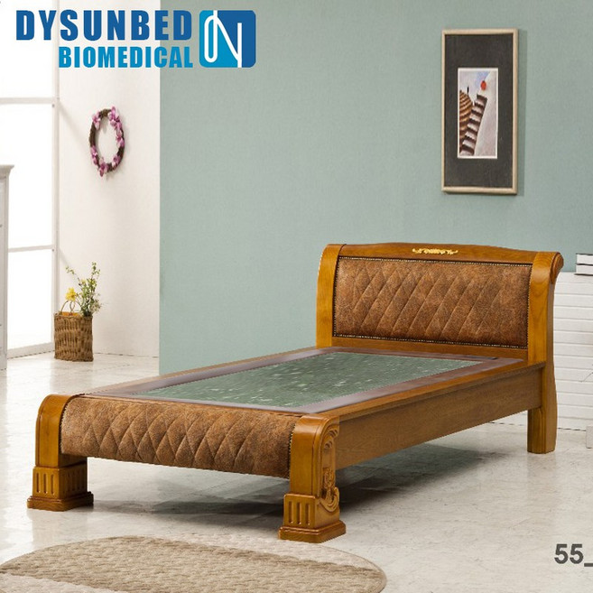 동양썬의료기 55 싱글 EBS극한직업 돌침대, 그린팔보석