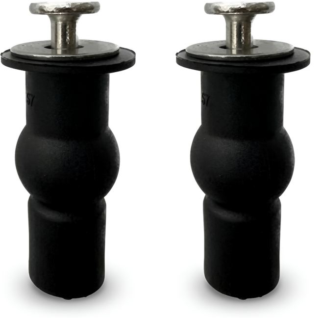 모아리브 비데 설치용 상부 체결 치마형 앙카 볼트 세트, 실버