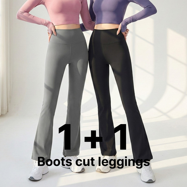 [1+1] 이프노스 부츠컷 레깅스 팬츠 요가복 필라테스복 골프바지 테니스바지