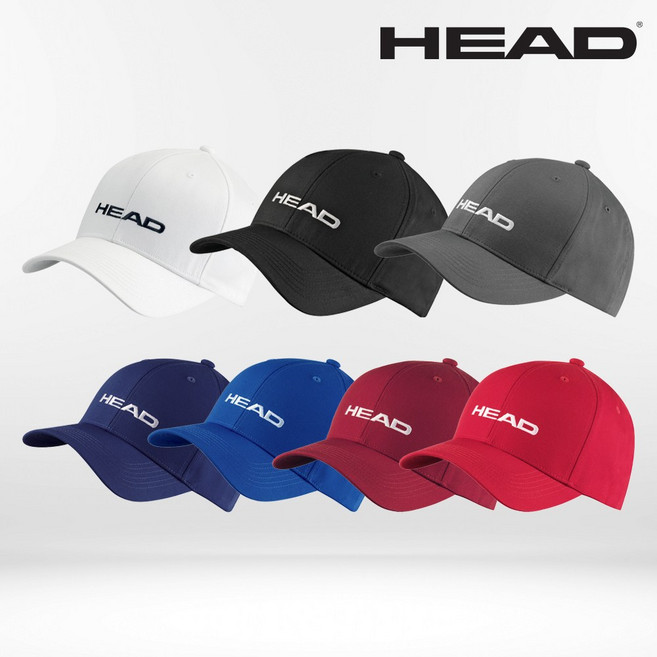 헤드 프로모션 캡 모자, 블루, 1개