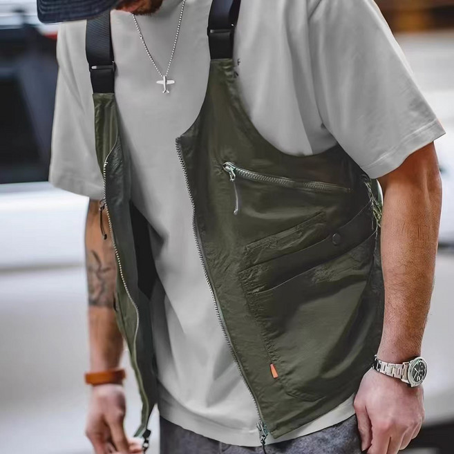 JoYouth 캠핑조끼 아웃도어 작업 낚시 전술 여름 테크웨어 조끼 베스트