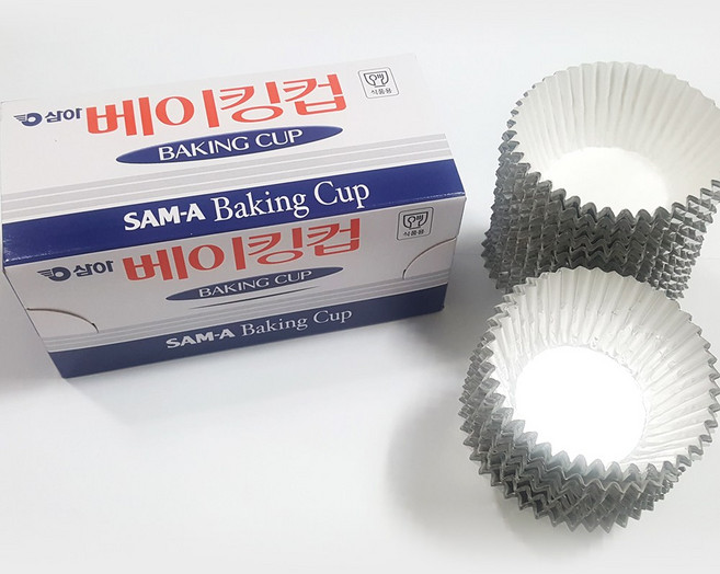 삼아삭스호일 베이킹컵 40mm 200p, 1개