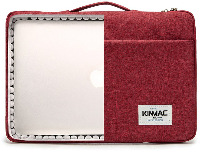 킨맥 360쉴드 노트북 파우치, 심플와인, 1개