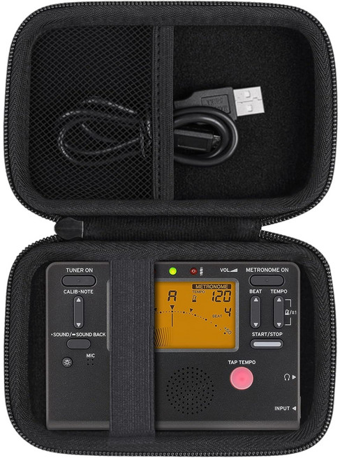 야마하튜너용 케이스 지갑 가방 TDM-700G/KORG TM-60 TM-50 그레이, 1개