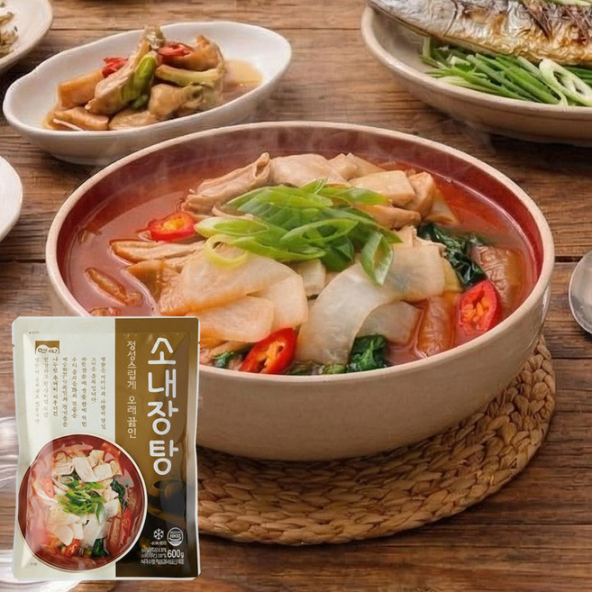 고향식품 소내장탕, 600g, 10개