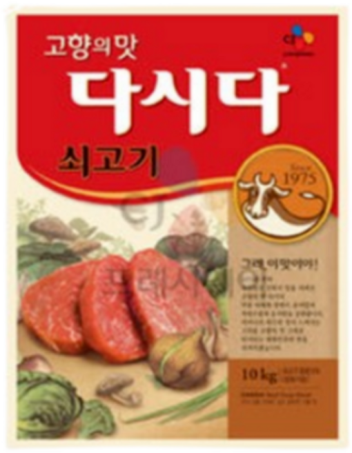 다시다 백설 쇠고기, 10kg, 1개