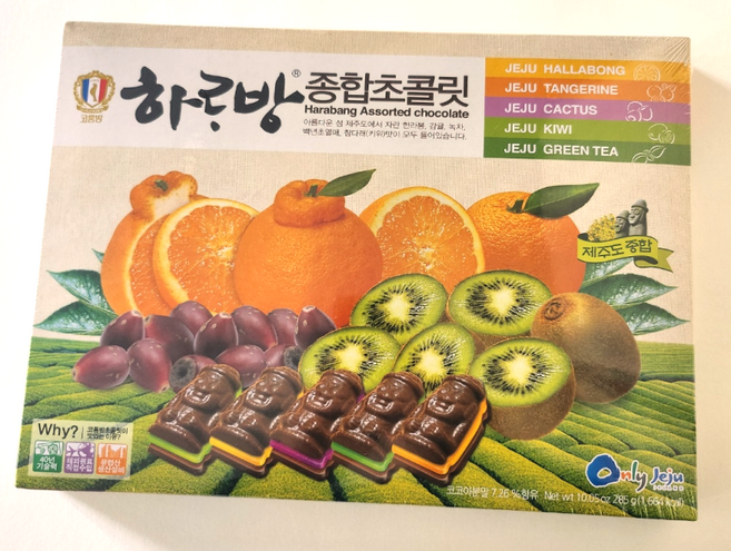 코롬방 제주하루방종합초콜릿/, 285g, 3개