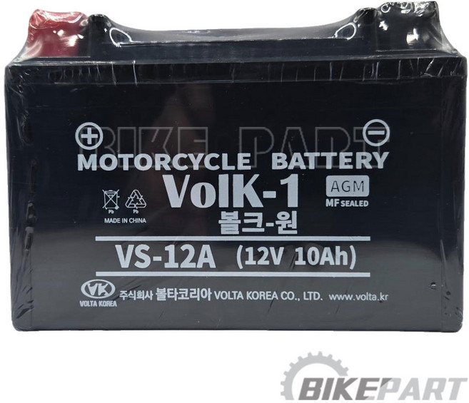 [볼크원][VS-12A] 조이맥스300 조이맥스300Z플러스 버그만400 다운타운125 다운타운300 딩크125 크루심300 밧데리(배터리)(12V 10A), 99개, VS-12A