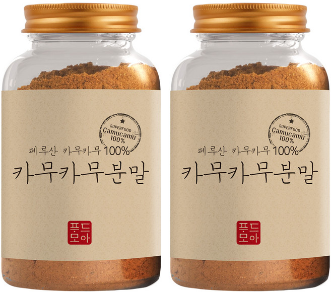 헬스앤푸드 페루산 카무카무 분말 120g, 2개