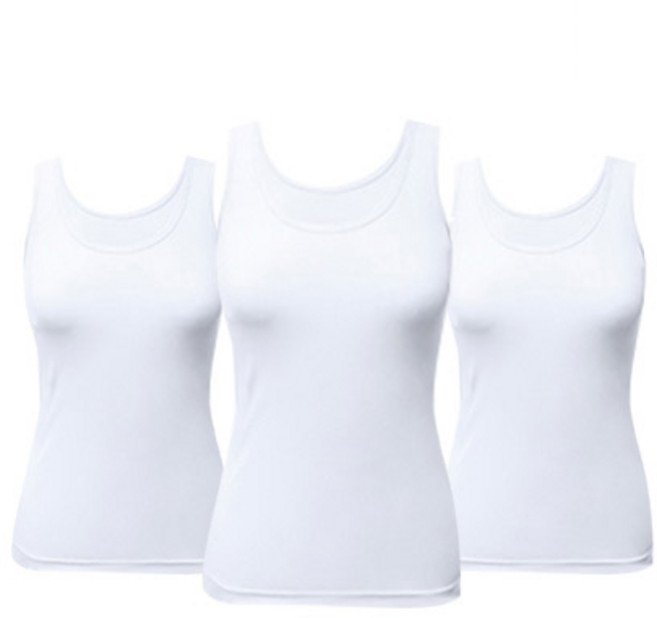 필테라 여성 항균 면스판 런닝 끈런닝 3P 끈나시 나시