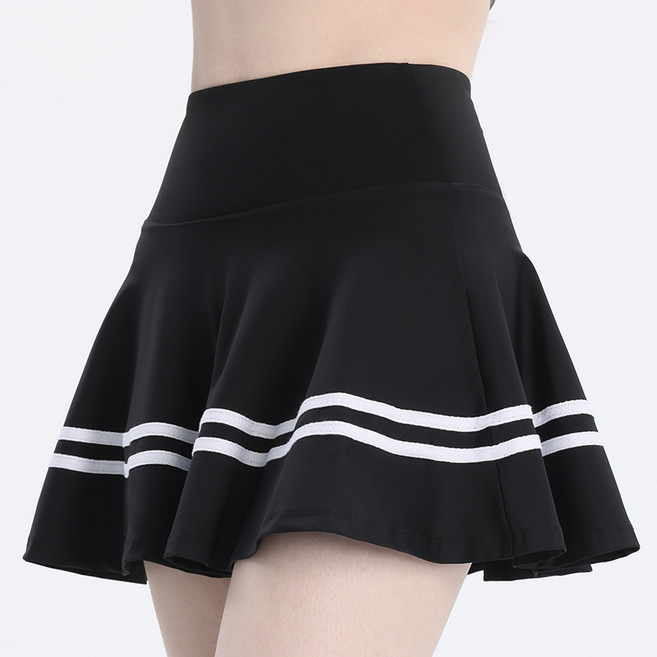NEW 여성 테니스 스커트 골프 플리츠 치마 여름 운동 포켓치마바지 밴딩 요가 피트니스 스커트 테니스운동복