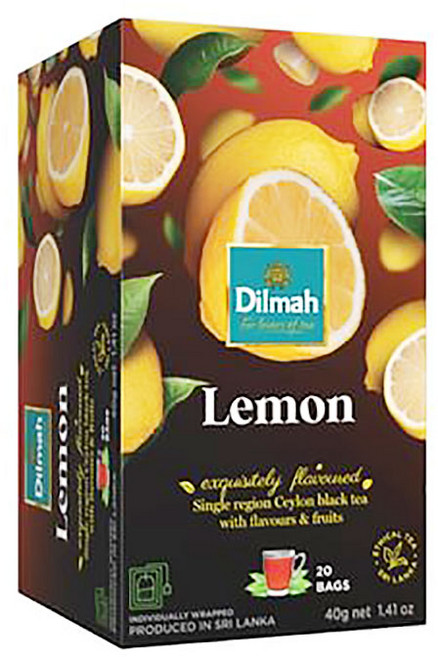 딜마 Funtea 레몬티 과실차, 20개입, 1개, 2g