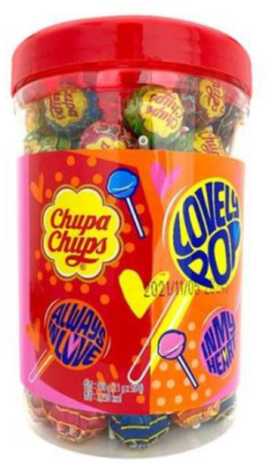 츄파춥스 미니튜브 50개입, 550g, 1개